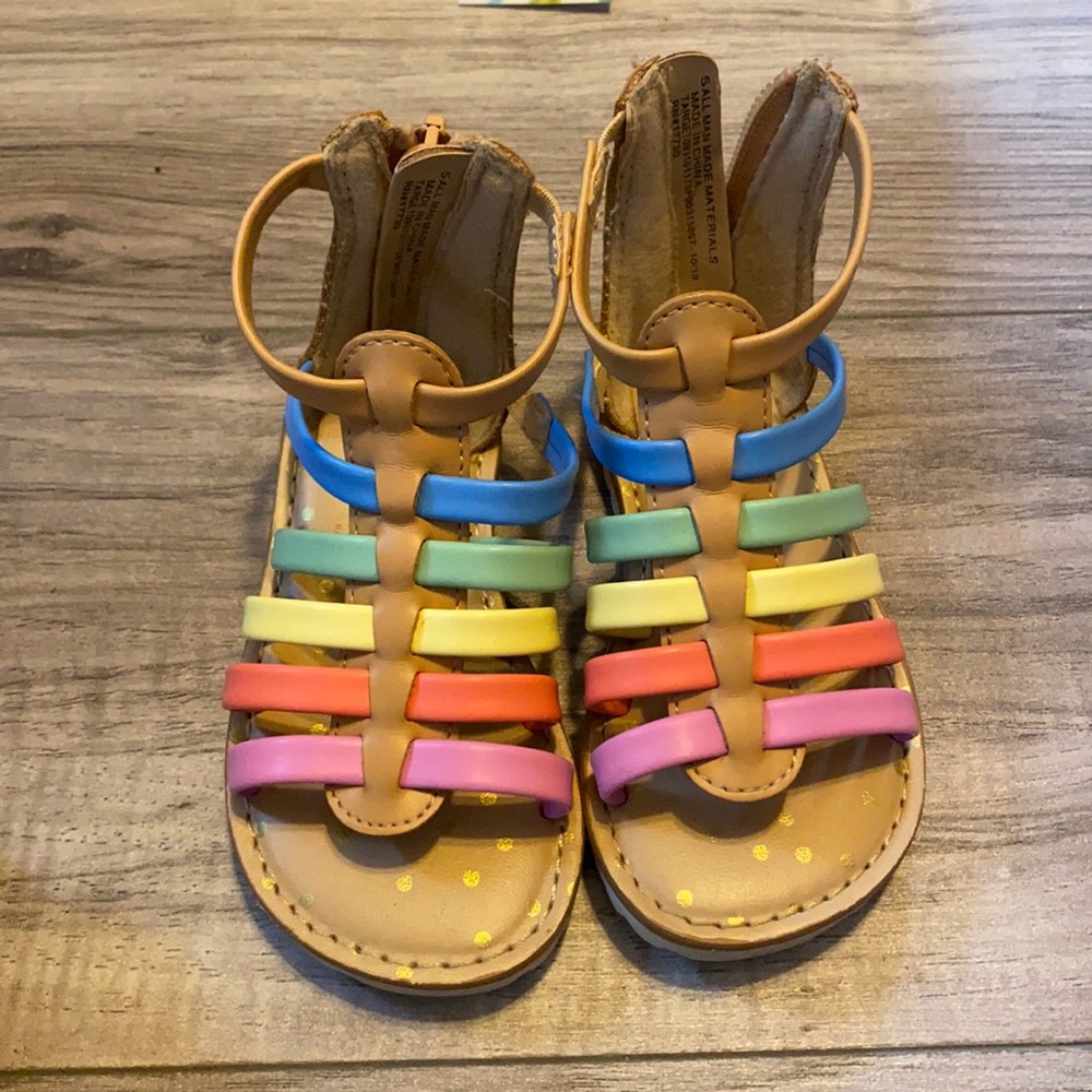 Cat and jack toddler size 5 empanada sandals